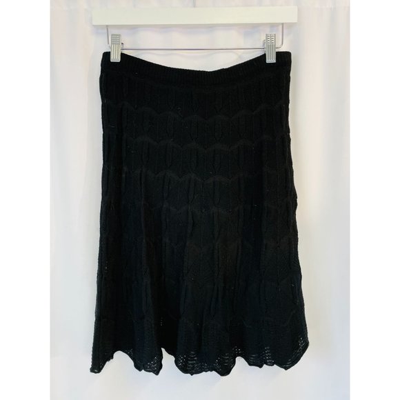 Missoni Black Knit Skirt - size 4 - Picture 2 of 4